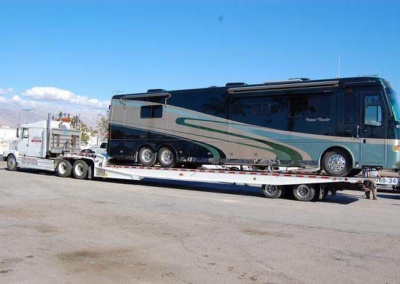 Motorhome Flatbed Towing