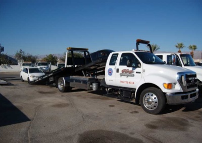 Service Truck Towing