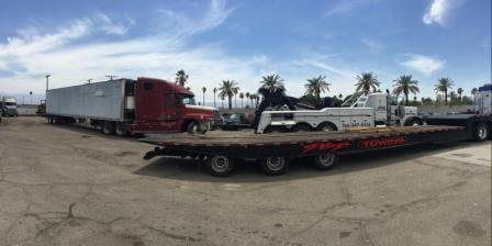 Trailer Transporting Coachella Valley